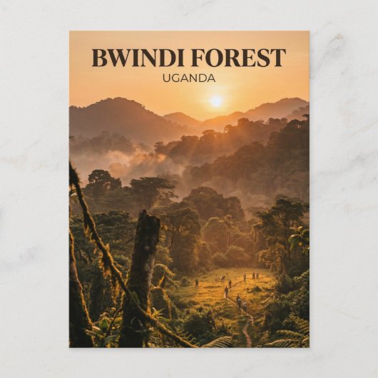 Bwindi Forest, Kanungu, Western Region ポストカード (正面)
