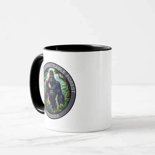 Bwindi Impenetrable Forest Uganda マグカップ (正面左)
