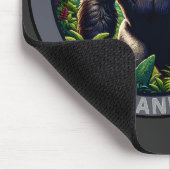 Bwindi Impernable Forest Uganda マウスパッド (コーナー)