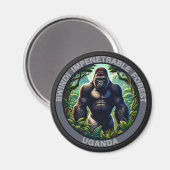 Bwindi Impernable Forest Uganda マグネット (正面/裏面)