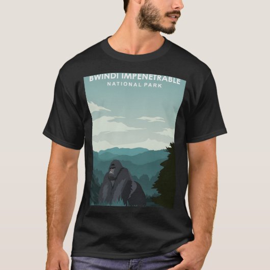 Bwindi Impernable National Park Africa Uganda Tr Tシャツ (正面)