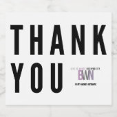 (BWN)お礼コレクション – ミニリカー リキュールボトルラベル (シングルラベル)