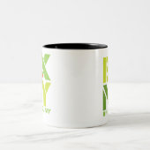 BXブロンクスの緑のマグ ツートーンマグカップ (中央)