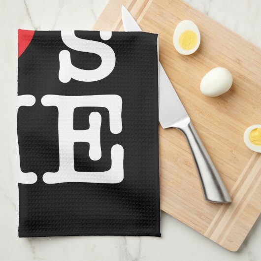 BX ❤のME キッチンタオル (四つ折り)