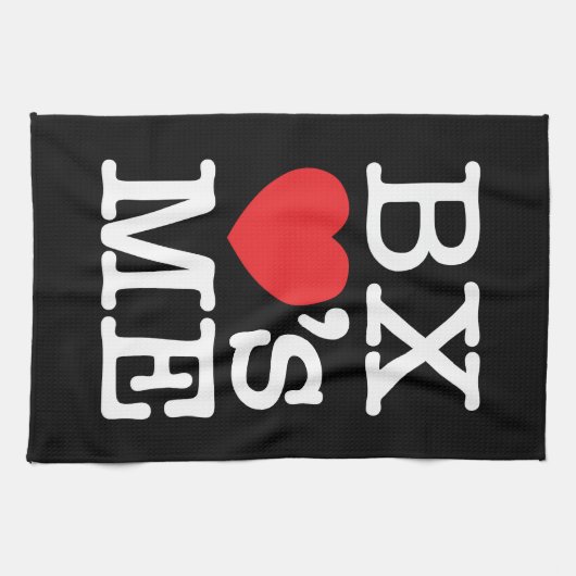 BX ❤のME キッチンタオル (横)