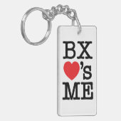 BX ❤のME キーホルダー (正面左)