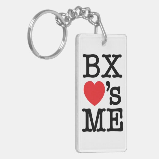 BX ❤のME キーホルダー (正面左)