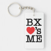 BX ❤のME キーホルダー (正面)