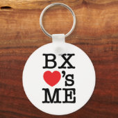 BX ❤のME キーホルダー (正面)