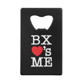 BX ❤のME クレジットカード栓抜き (裏面)