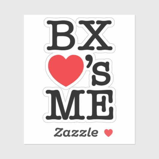 BX ❤のME シール (シート)