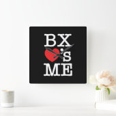 BX ❤のME スクエア壁時計 (ホーム)