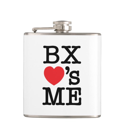 BX ❤のME フラスク (正面)
