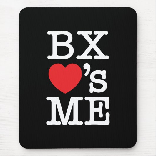BX ❤のME マウスパッド (正面)