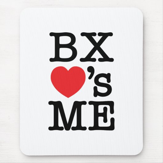 BX ❤のME マウスパッド (正面)
