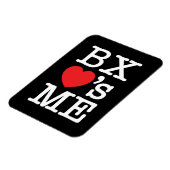 BX ❤のME マグネット (左側)