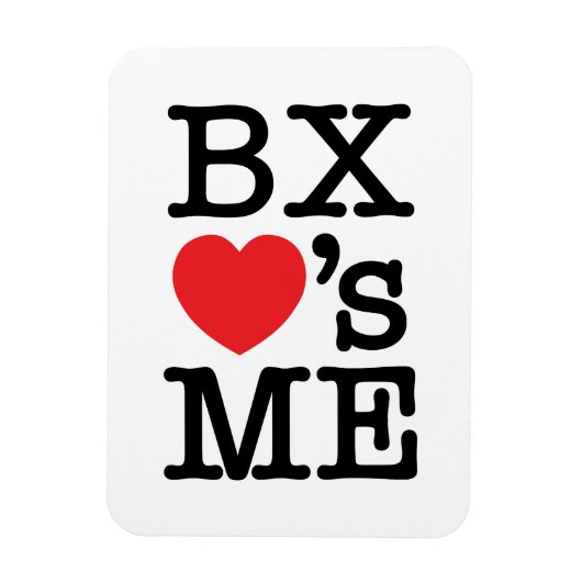 BX ❤のME マグネット (縦)