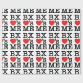 BX ❤のME ラッピングペーパー (フラット)