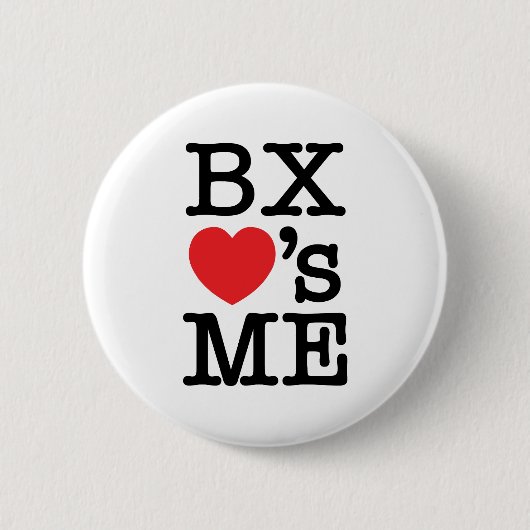 BX ❤のME 缶バッジ (正面)