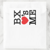 BX ❤のME 長方形シール (バッグ)