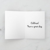 BX-テューバを遊んでいるツキノワグマ カード (内部)