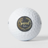 By 救 Grace Golf Balls – 忠実なパパへの贈り物 ゴルフボール (正面)