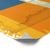 By Air To Eritrea Vintage Travel poster ポスター (角)