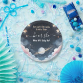 By Cloud Twinkle Twinkle Little Star Gender Reveal ペーパープレート (パーティー)