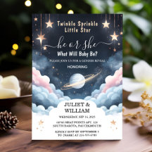 By Cloud Twinkle Twinkle Little Star Gender Reveal