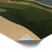 By Faith Series - Deborah & Barak Poster 11" x 17" ポスター (角)