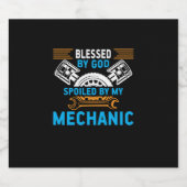 By God By整備士 ビールラベル (シングルラベル)