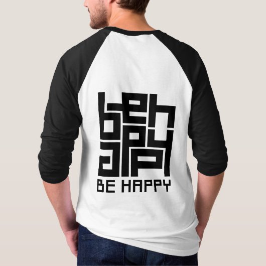 By happy tシャツ (裏面)