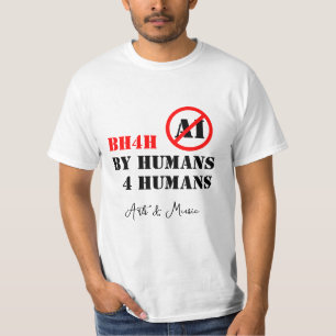By Humans 4 Humans / Arts & Music (BH4H) Tシャツ