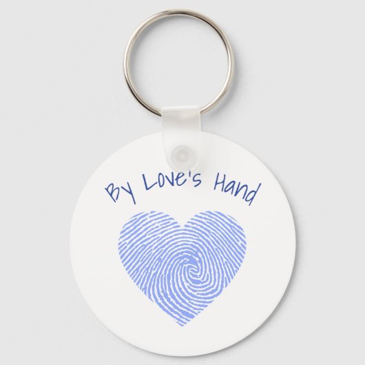 By Love's Hand Fingerprint Keychain キーホルダー (正面)