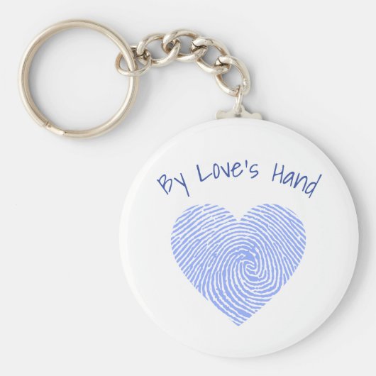 By Love's Hand Fingerprint Keychain キーホルダー (正面)