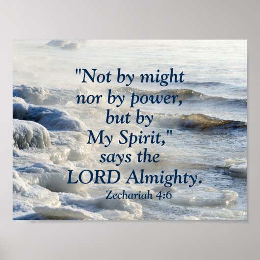 By My Spirit聖なる書物、 経典海波ポスター ポスター (正面)