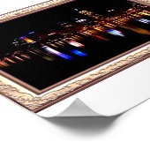 By Night Reflectプリント ポスター (角)