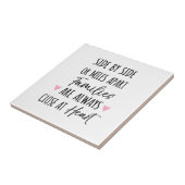 By Side or Miles Apartファミリがハートに近い タイル (側面)