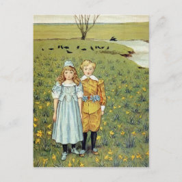 「By the River」ヴィンテージ ポストカード