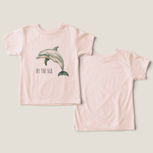 By the sea dolphin (デザイン正面&裏面)