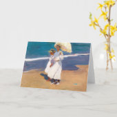 By the Seaide | ホアキン・ソロラ カード (黄色い花)