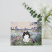 By the Seine - 日本の Chin 3 ポストカード (スタンド正面)