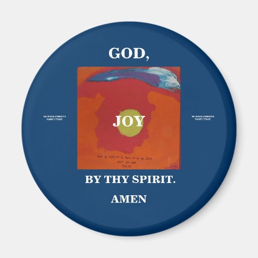 BY THY SPIRIT-JOY-1118 マグネット (正面)