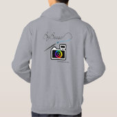 ByBeccaArtロゴ パーカ (裏面)