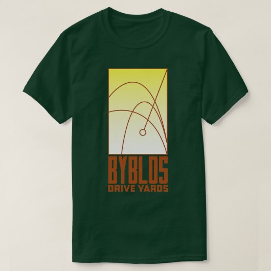 Byblosドライブヤード Tシャツ (デザイン正面)