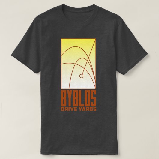Byblosドライブヤード Tシャツ (デザイン正面)
