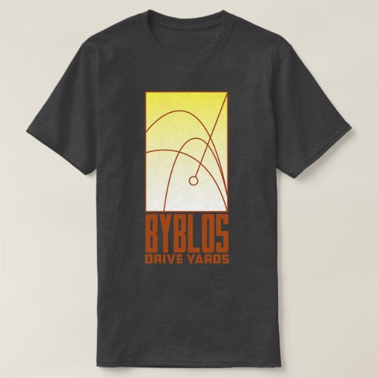 Byblosドライブヤード Tシャツ (デザイン正面)