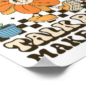 Byck Makを話す言語病理学者の子供 ポスター (角)