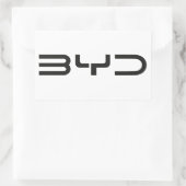 BYDスタンプ 長方形シール (バッグ)