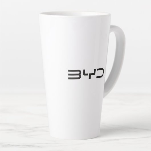 BYD カフェラテマグ (右アングル)